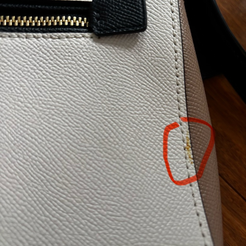Coach Crossbody Bag in Cream and Black - Picture 7 of 7